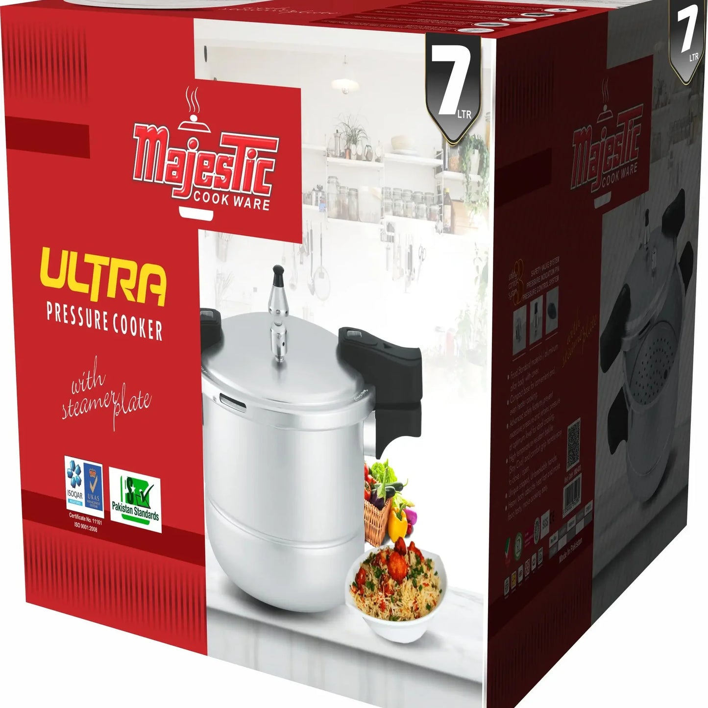 Majestic Ultra Steamer Cooker 7 Ltr