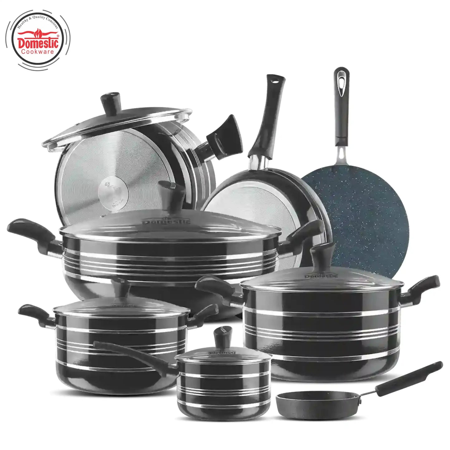 Stylish Gift Set – 21 Pcs (4-Layers Marble Coated)